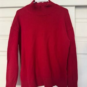 Banana Republic Bold Red sweater